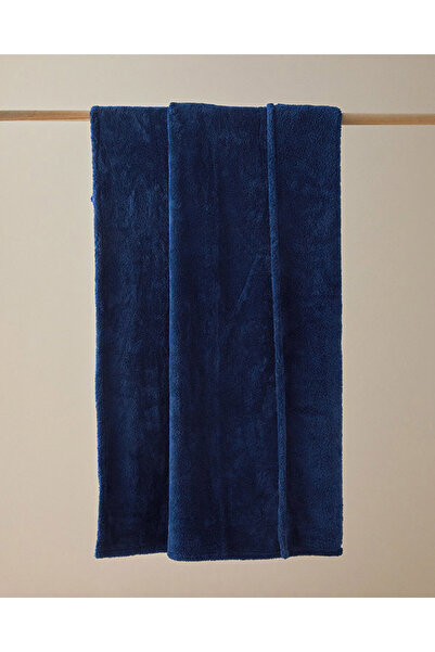 English Home Cozy Wellsoft Tv Battaniye 120x170 cm Gece Mavisi