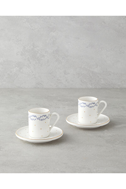 English Home Set cești de cafea Blossia Bone Porțelan 4 piese pentru 2 persoa...