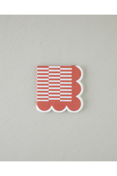 English Home Χαρτοπετσέτες Retro Line 20 τεμαχίων 33x33 εκ. Τερακότα