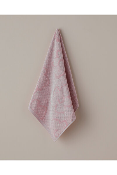 English Home منشفة وجه قطنية من فيلفيت بلوم مقاس 50×80 سم باللون الوردي