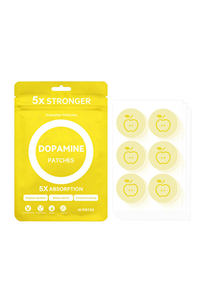 Choice 30 قطعة في الكيس، لصقات الدوبامين لتحسين المزاج والتركيز، معززات حيوية...