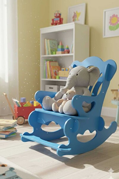 Çetmen SALLANAN SANDALYE MAVİ