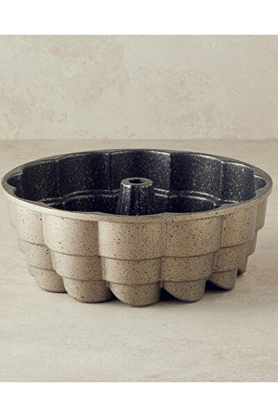 English Home Patisserie Frezya Döküm Kek Kalıbı 26 cm Gold-Silver