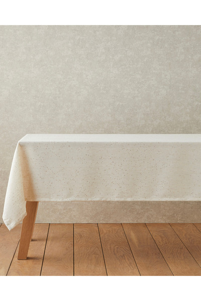English Home Goldenite Polyester Masa Örtüsü 145x200 cm Gold