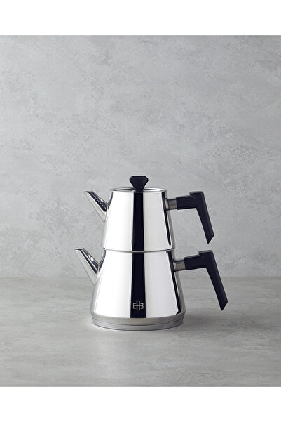 English Home Ceainic Tia Steel Negru 0,75 L-1,75 L