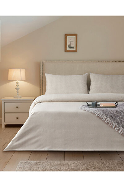 English Home Linework Kolay Ütülenir Çift Kişilik Çarşaflı Nevresim Takımı 20...