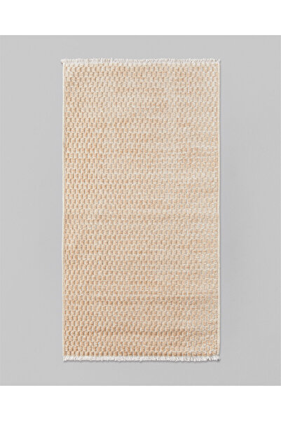English Home Ales Dokuma Kilim 80x150 cm Bej