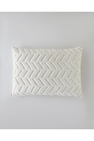 English Home Wintera Sherpa Yastık 50x70 cm Krem