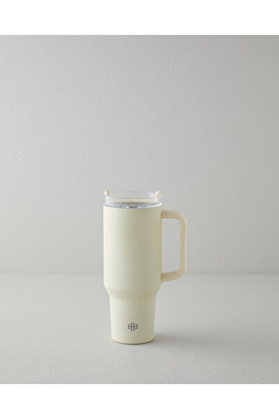 English Home Good Mood New Etna Steel Thermos 900 ml Cream