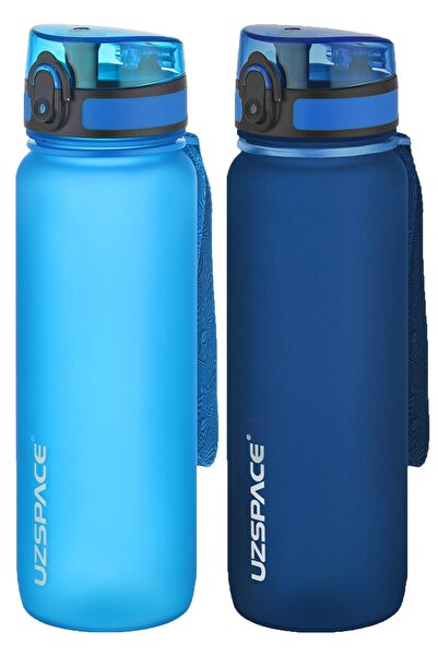 Uzspace 2-Piece Tritan Flask Set 800 ml 14 Different Color Options Fiftyfifty...