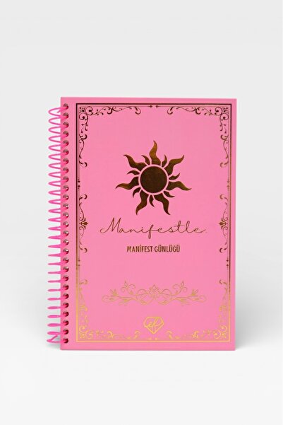 EFBUTİK Manifestle Manifest Diary Agenda Pink S1