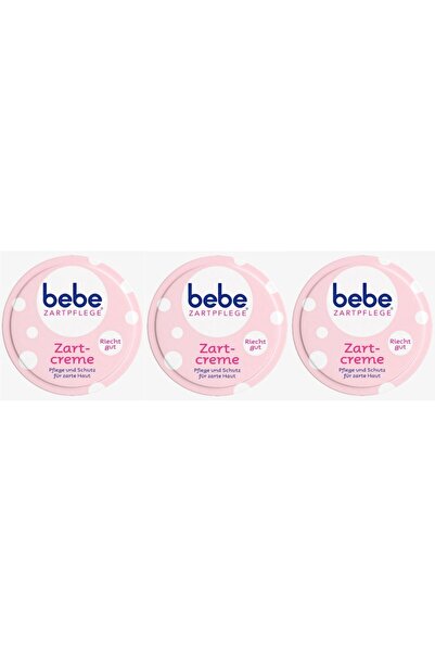 Bebe Zartpflege Hassas Bebek Bakım Pişik Kremi 50 ml x 3 Adet