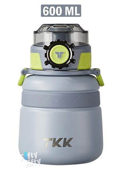Vagonlife TKK 600 ML Steel Water Bottle Dual Use with Straw/Comfortable Drink...