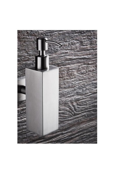 Trendy's Dozator sapun lichid 500ml Sidef Rectangular inox satinat TRENDY S