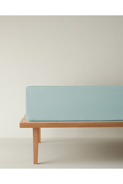 English Home Novella Premium Pamuk Dokulu Tek Kişilik Lastikli Çarşaf 100x200...