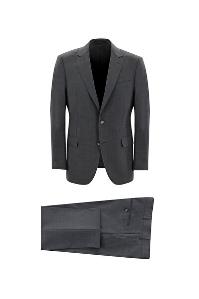 Abdullah Kiğılı 6 Drop Regular Fit Standard croială Costum din lână