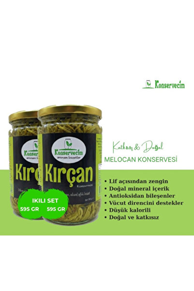 Konservecim Melocan (Diken ucu, kırçan, sılcan) konservesi, 595 gr + 595 gr, ...