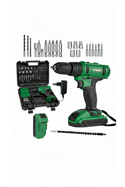 BN5 Banco Bn-5 24 V 5 Ah (darbeli)hd Li-on Lityum Çift Akülü Şarjlı Matkap(26...