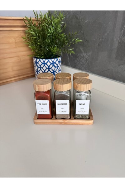 Janset Spice Label 21 Pieces Opaque Not Affected by Water High Quality