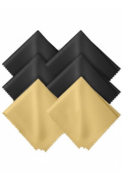 vekaconcept Güneş Gözlüğü Camı Temizleme Bezi 6 Adet 18x15 Cm