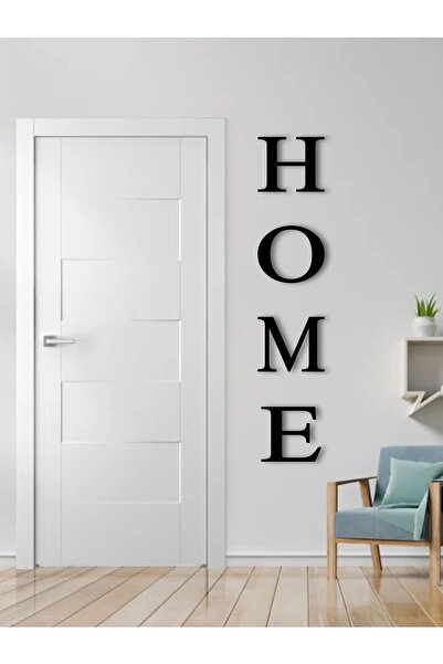 HomeJamin Home Yazısı Modern Tablo Ev Dekoru Yapışkanlı Büyük Boy