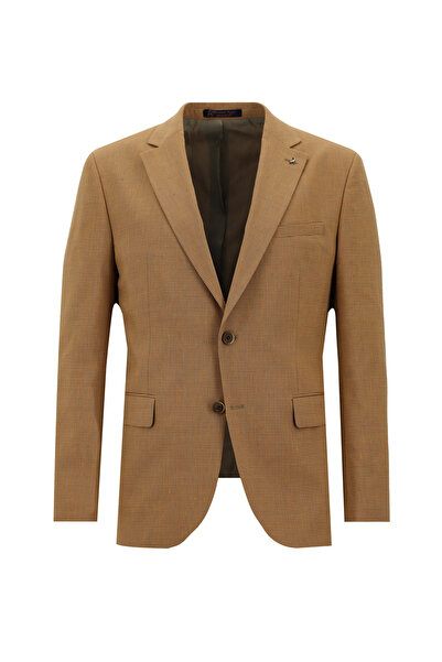 Kiğılı 7 Drop Slim Fit Classic Eyelet Linen Jacket