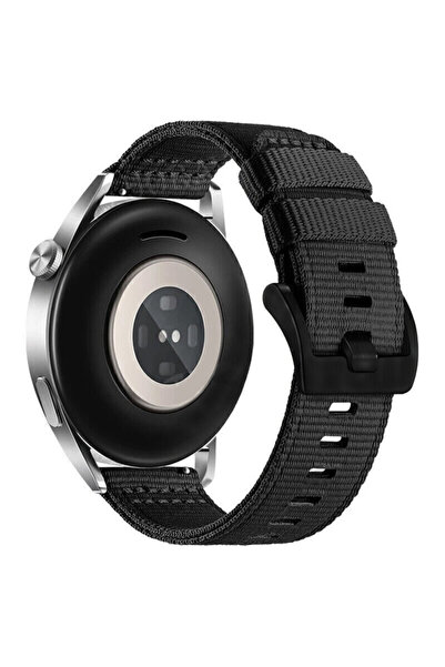 Techsuit Λουράκι Samsung Gear S3 46mm, Μαύρο, W070