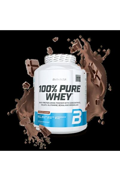 Biotech BiotechUSA 100% Pure Whey Protein 2270g - 81 Servis - Macaristan menşei