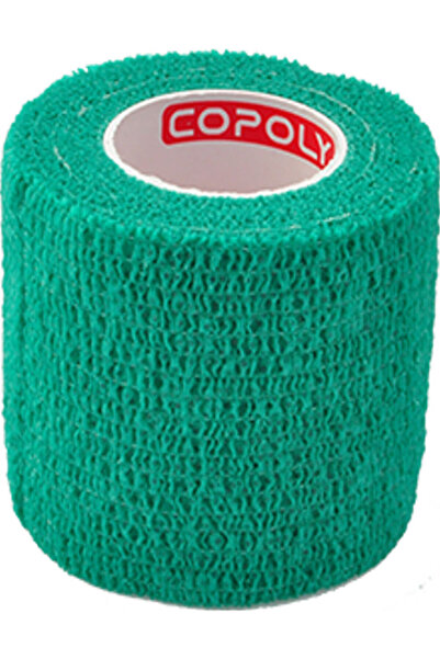 Copoly Self-adhesive elastic bandage 5cm - Green