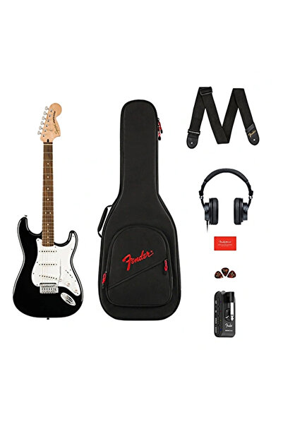 SQUIER 0372873106 Affinity Stratocaster Elektro Gitar Seti (Siyah) | Mustang ...