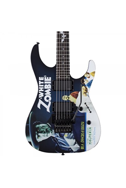 ESP LTD LKHWZ White Zombie Kirk Hammett Signature Elektro Gitar | Bela Lugosi...
