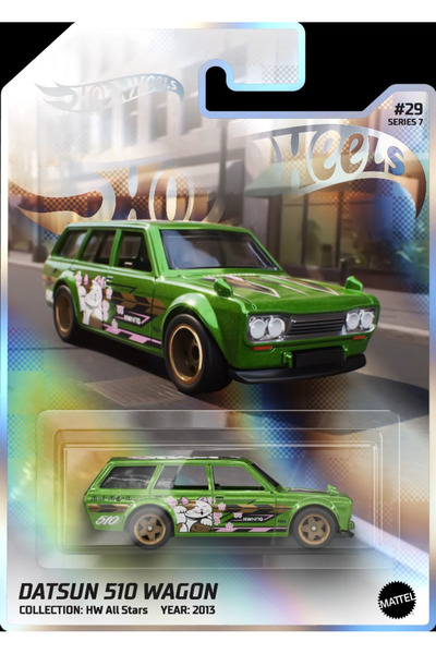 HOT WHEELS NFT Garage Datsun BlueBird Wagon (510) #29 Series 7
