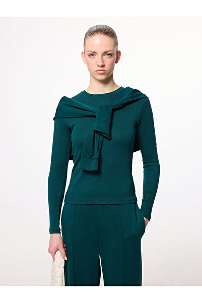 LC Waikiki Γυναικείο κορμάκι Crew Neck