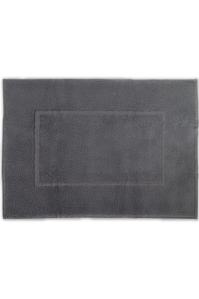 Valneo Bath mat, 100% cotton, 50 x 70 cm, absorbent, lavalib, non-slip, Anthr...