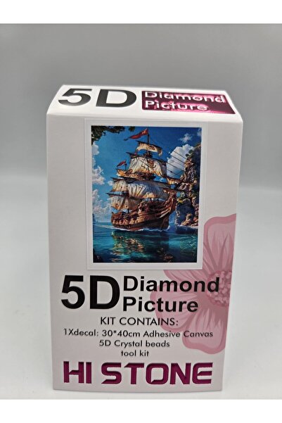 DUCK HOBY 30x40 Boncuklu Taşlı Mozaik Elmas Goblen Pano Tablo Resim Puzzle Dı...