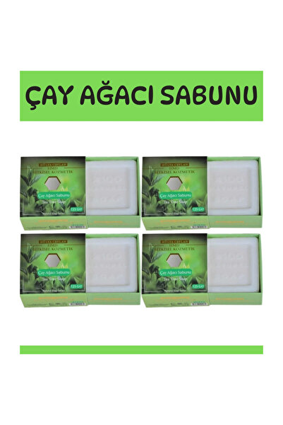 HÜLYA CEYLAN HMD BİTKİSEL KOZMETİK Çay Ağacı Sabunu 4 Ad X 125 Gr