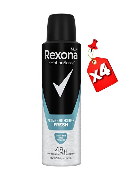 Rexona Део спрей 150 мл за мъже Активна защита Fresh x4