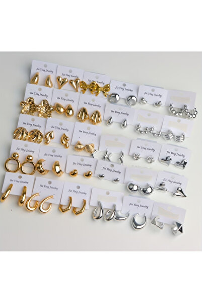 Ervalina Basic Tasarım Küpeler (Karışık Gönderim)