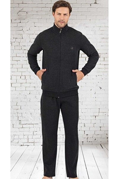 Erse 100% Cotton Thessaloniki Knitted Long Sleeve Coat Tracksuit-Pajama Set W...