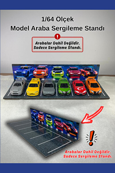 HOT WHEELS 1/64 Fast & Furious Otopark Sergileme Standı (Arabalar Dahil Değil...