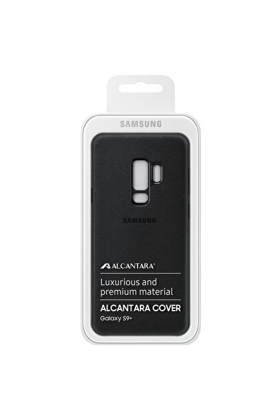 Samsung Husa de protectie Alcantara pentru Galaxy S9 Plus, Black
