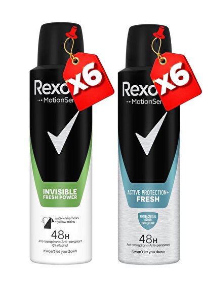 Rexona Део спрей 150 мл за мъже Invisible Fresh Power X6 + Active Protection ...