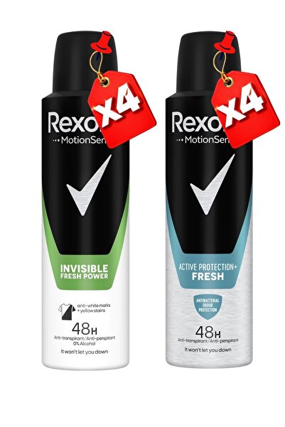 Rexona Deodorant spray 150ml pentru bărbați Invisible Fresh Power X4 + Active...