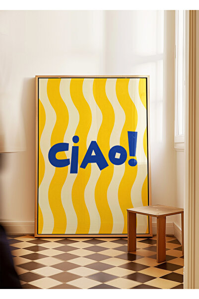 ARTHOUSECOLLECTIVE Ciao - Typography Collection - Unframed Poster