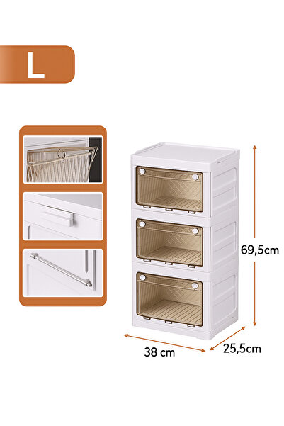 OEM Dulap de depozitare pliabil, transparent