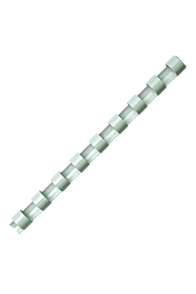 Fellowes Inel de legare din plastic 10 mm alb pentru 41–55 de coli, pachet de...