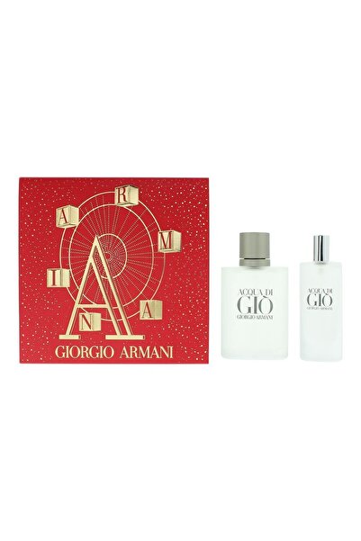 Giorgio Armani Set Giorgio Armani: Acqua di Gio, Eau De Toilette, Pentru Barb...
