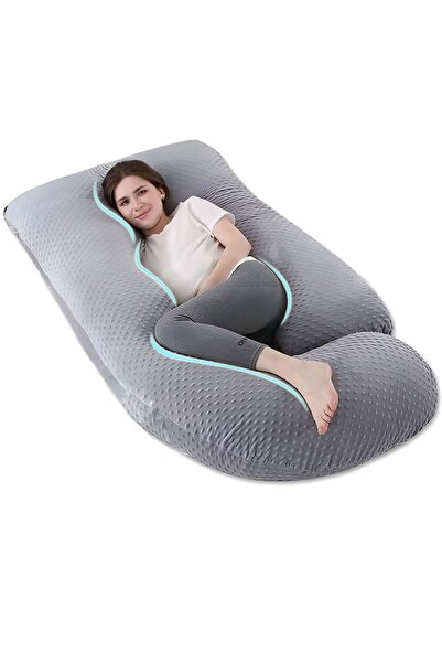 Linomag Pregnancy & nursing pillow 3-in-1 ,Linomag® L-shape, belly&back suppo...