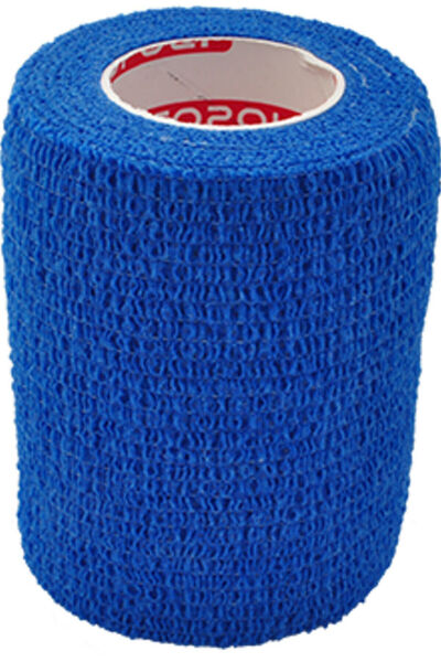 Copoly Self-adhesive elastic bandage 7.5cm - Light Blue