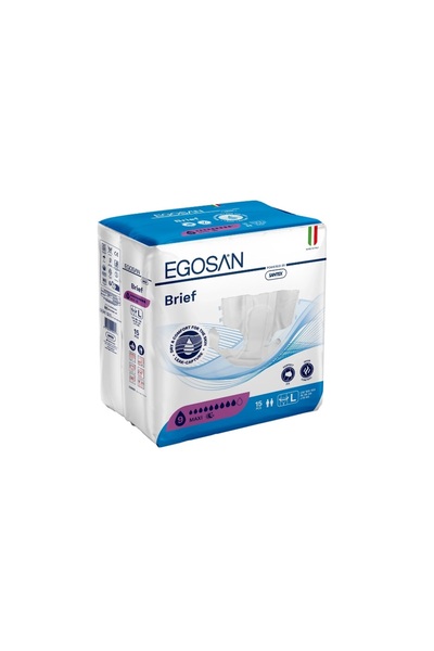 EGOSAN Scutece Maxi Large pentru adulți, absorbție 3900 ml, 15 buc.